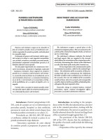 Punerea sub învinuire și înaintarea acuzării